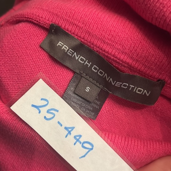 Pink French Connection Cowl Neck Sweater - Picture 4 of 4